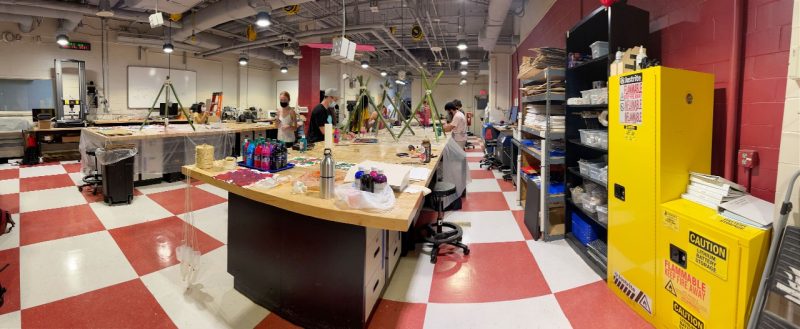 Pano image of the Frith Lab.