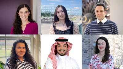 Six Department of Engineering Education Ph.D. Graduate Students